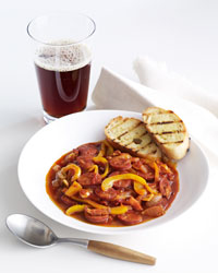 LESCO BEER RED LAGER STEW SOUP FOOD WINE