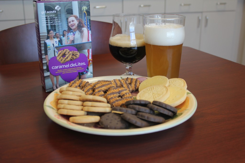 Girl Scout Cookies and Craft Beer Pairings