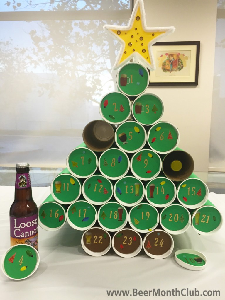 How To Make A Diy Craft Beer Advent Calendar Blog From The Of Month Club - Diy Beer Advent Calendar Box