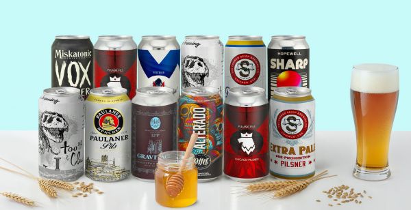 Pilsner & Lager Craft Beer Variety Pack image