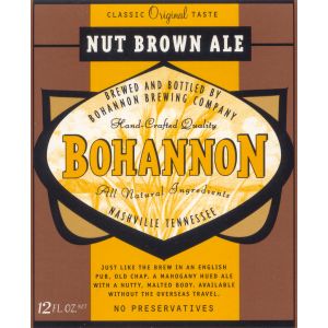 Bohannon Brewing Company - Nut Brown Ale