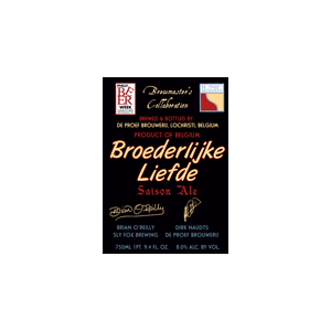 De Proef Brouwerij & Sly Fox Brewing Company - Broederlijke Liefde