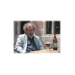 Michael enjoying Grottenbier 