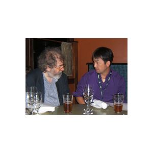 Michael with Toshi Ishii