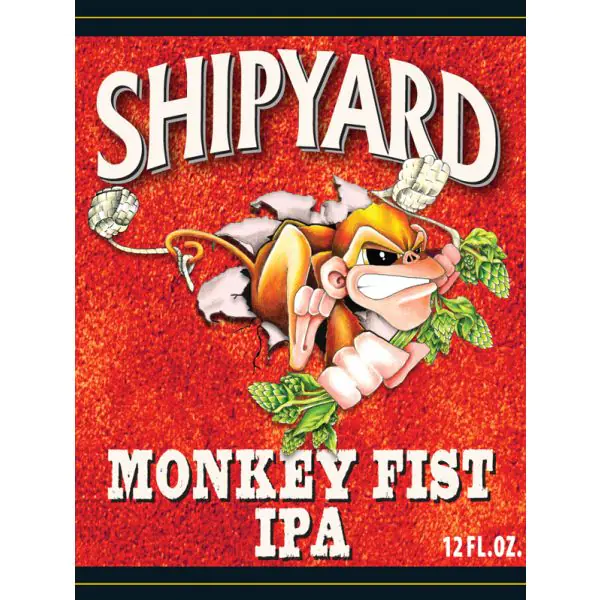 Shipyard Brewing Company - Monkey Fist IPA Tasting Notes | Beer of
