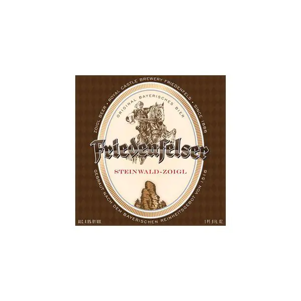 Schlossbrauerei Friedenfels - Friedenfelser Steinwald Zoigl
