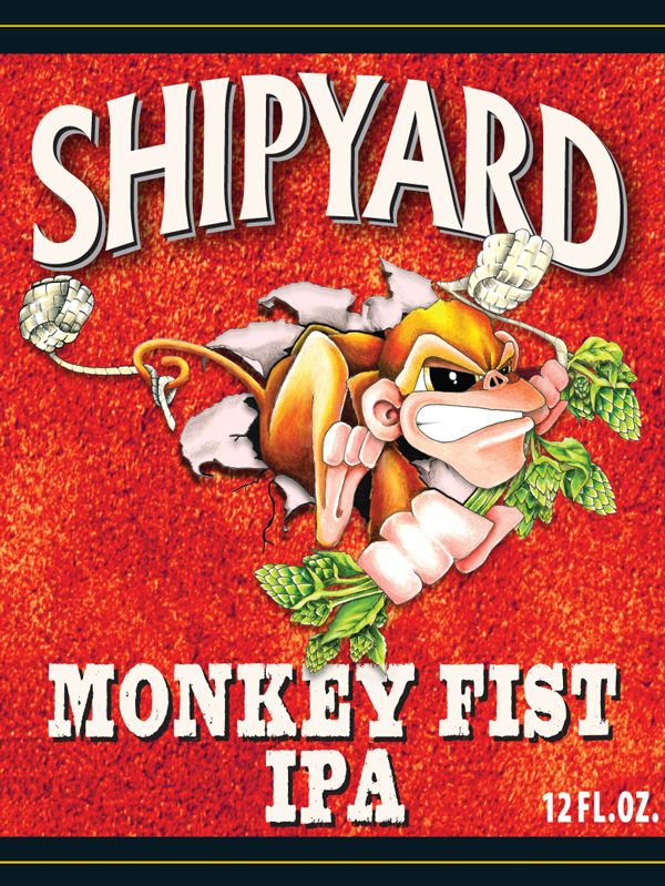 Monkey Fist IPA by Shipyard Brewing Co