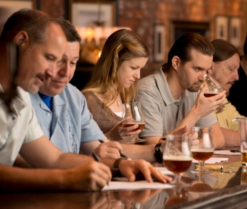 People in the bar