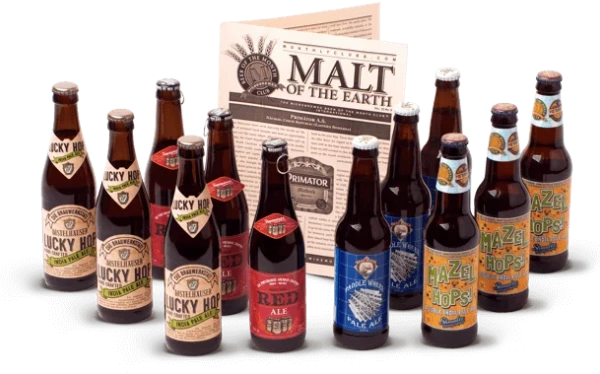 beer of the month club bottles