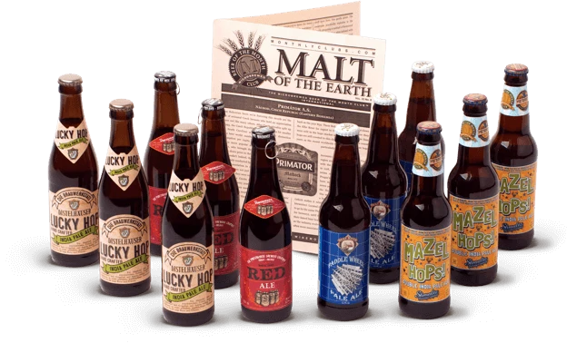 beer of the month club bottles