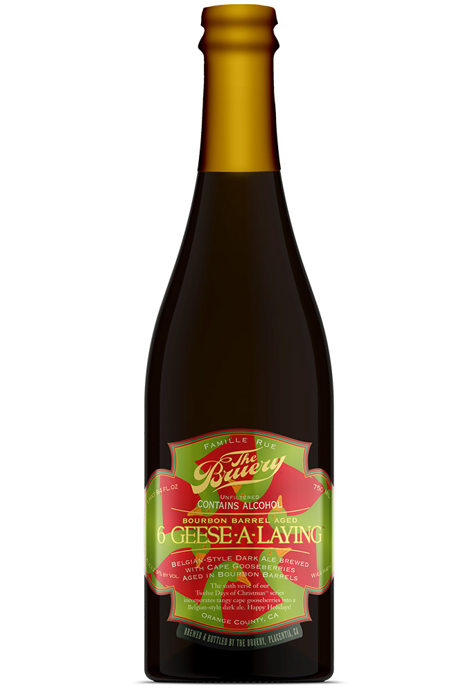 Bourbon Barrel-Aged 6 Geese-A-Laying 2014